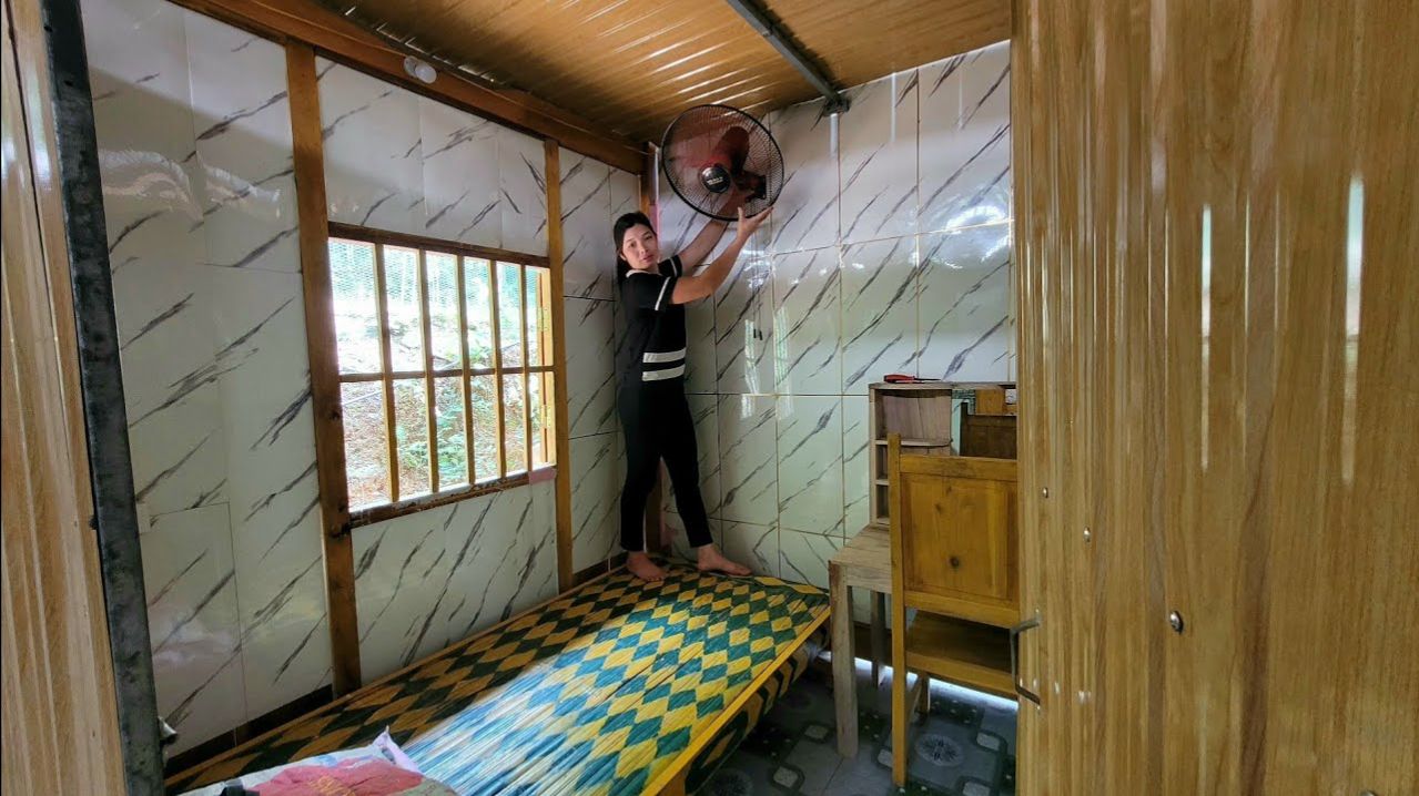 Собрала урожай сахарного тростника, продам его и куплю, электрический вентилятор, для спальни.