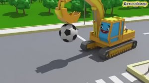 Мультики про машинки трактор