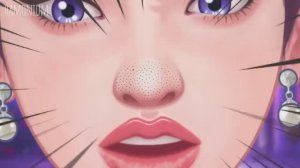 04 • мульт АСМР • Чистка черных точек на носу у офис леди