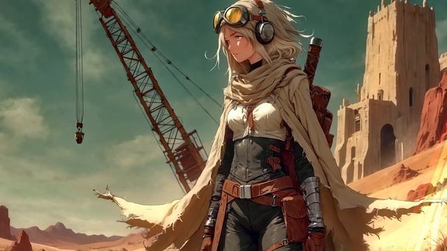 Calm Productivity Mix ｜ DUST PATH ｜ 90s Mellow Synth Focus [Arc Raiders Desert Hideout]-(1080p24)