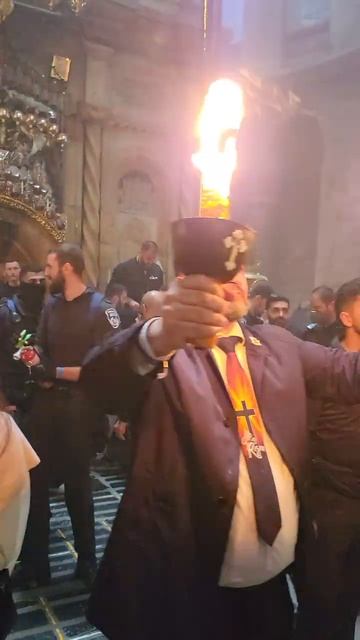 Благодатный Огонь в Иерусалиме - 2026
