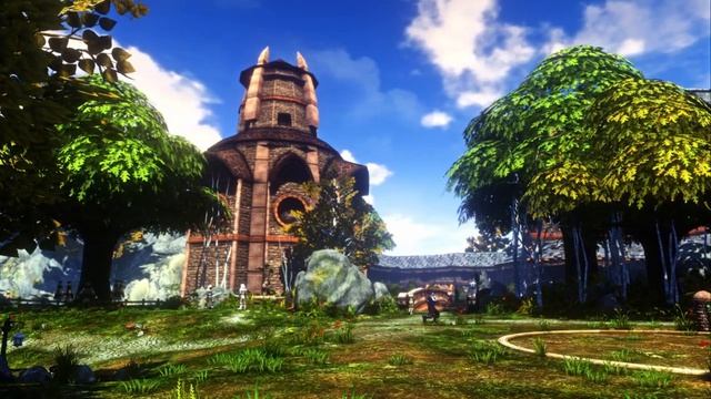 Спокойствие деревни - Нежная атмосфера и музыка из игры Fable 1, 2 и 3, фоновая музыка