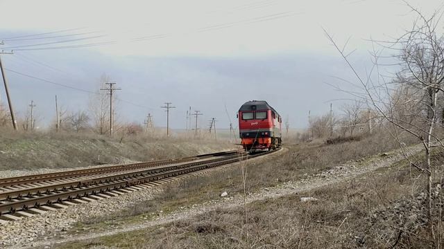 VID - 20260318 - 135821.mp4.
Магистральный пассажирский тепловоз ТЭП70БС - 108.