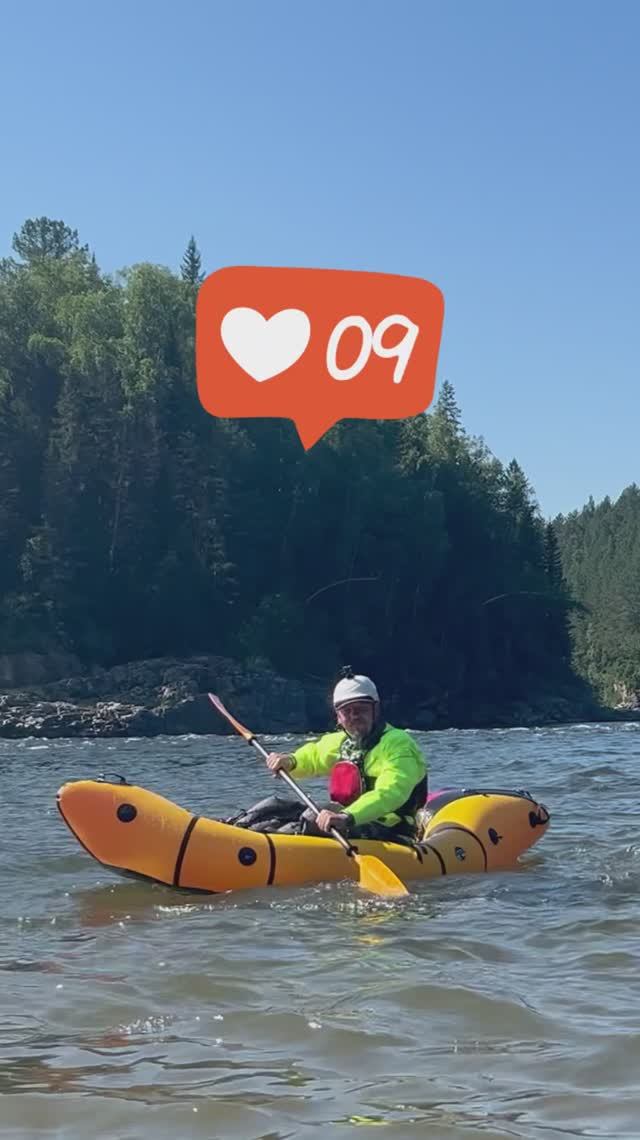 эскимосский переворот на пакрафте