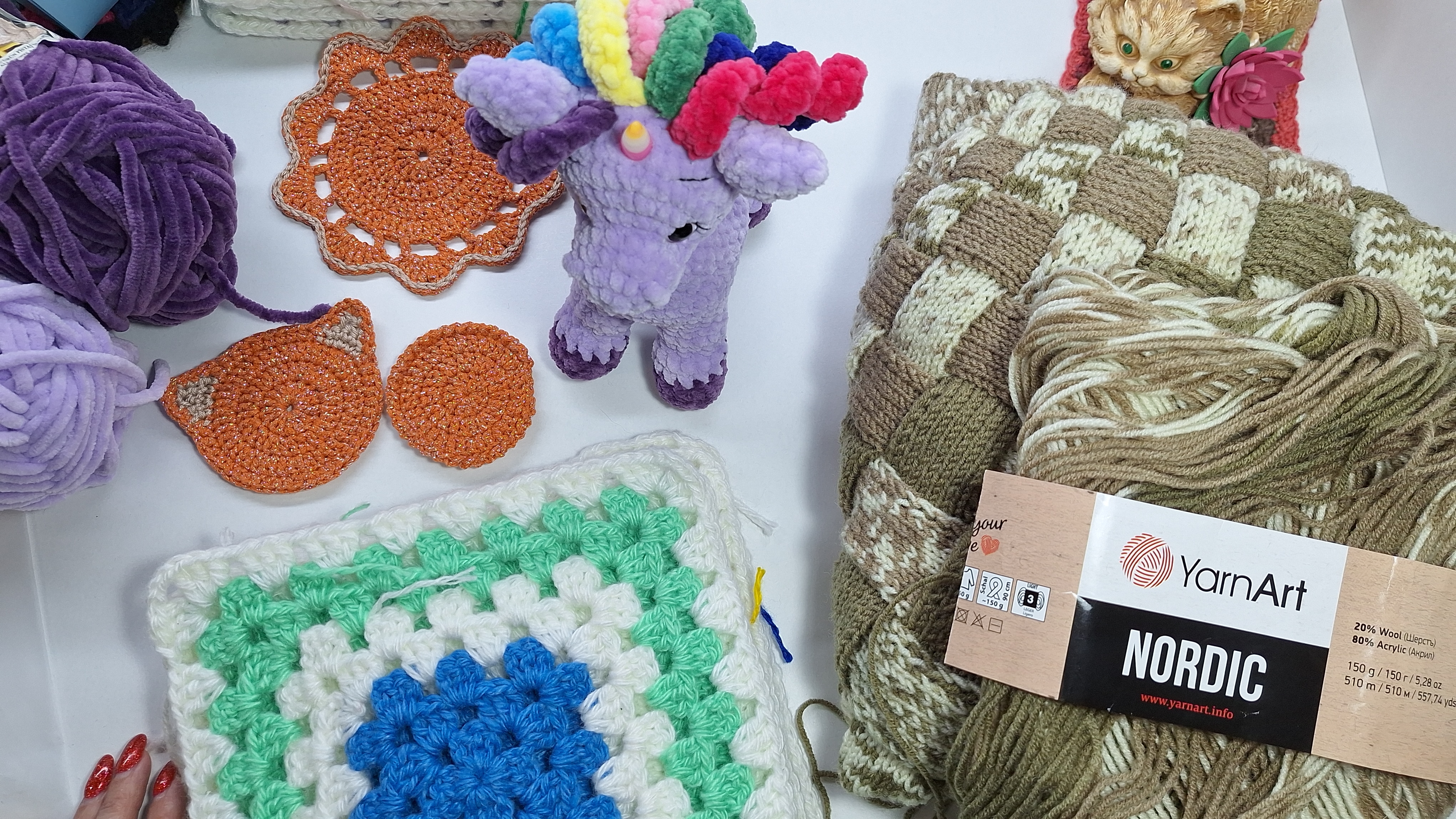 Вязовлог 14'26 Четкий план// Подарок// 2 готовые работы и продвижения