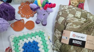 Вязовлог 14'26 Четкий план// Подарок// 2 готовые работы и продвижения