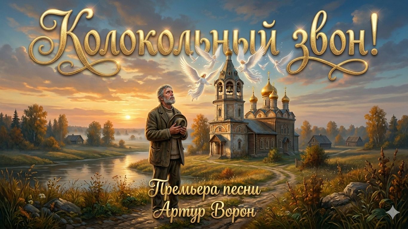 Колокольный звон!  #АртурВорон   #ПремьераКлипа #РусскийШансон #ДушевнаяПесня    #НоваяМузыка2026