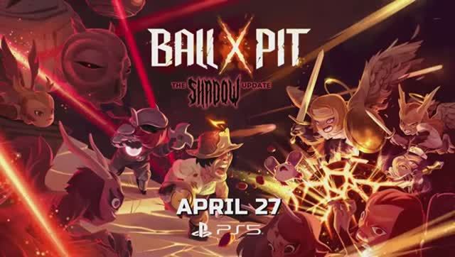Трейлер к выходу обновления Ball X Pit - The Shadow для PS5