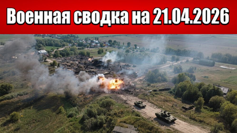 «ВСУ бросают в бой наёмников в Красный Лиман!»: Военная сводка с фронта СВО на 21.04.2026