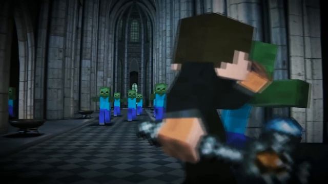 Gods Don't Bleed - EPIC FIGHT Minecraft Animation