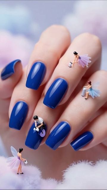 Волшебство ногтей: феи и чудеса #ногти #дизайн #красота