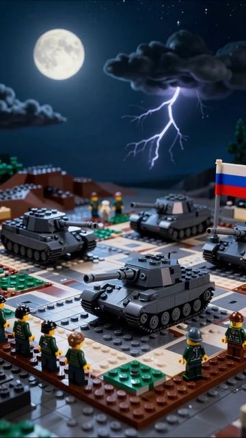 Лего битва: Танки под молнией #Лего #танки #война