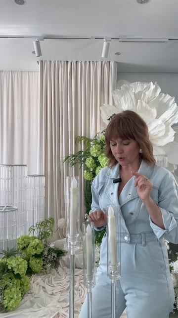 Оформление торжества. Об акриловых подсвечниках. Часть 2