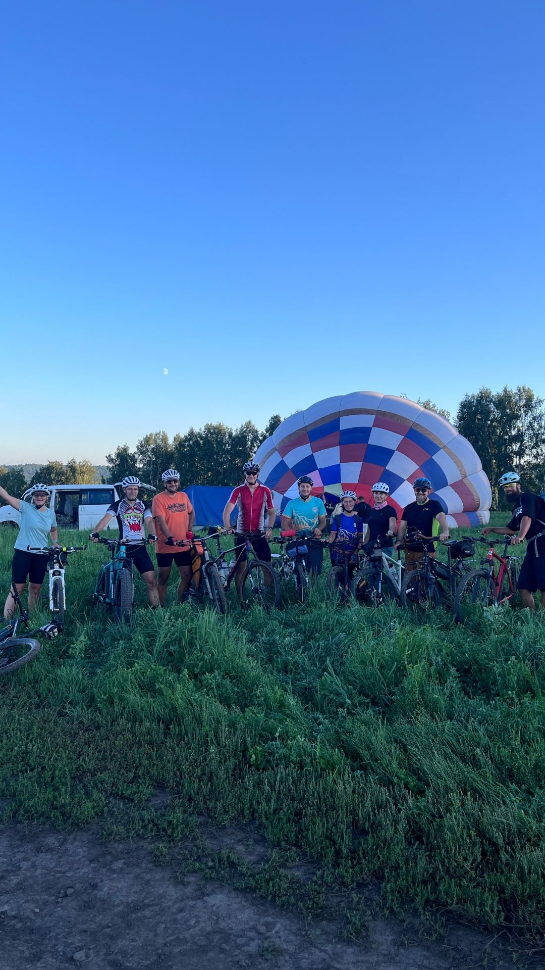 Вечерний вело пробег. Август  - 2024г.