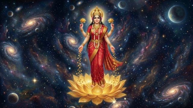 Мантра Om Shrim Hrim Klim Mahalakshmiye Namah