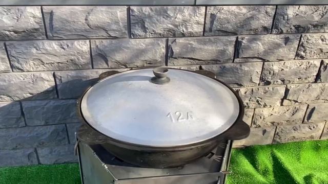 Печь под казан 3 мм с дверцей от Artметалл