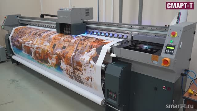 Sprinter Power 4S, печать на баннерной ткани