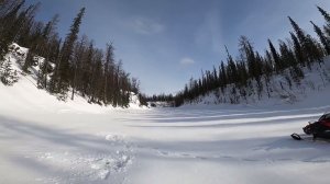 Рыбалка на реке. Зима в апреле! Все в шоке!!!