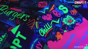 Sprinter Power Pro 1800E, печать флуоресцентными чернилами