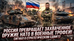 🏆 Россия выставила трофеи НАТО напоказ! Оружие Альянса стало символом стратегического перелома