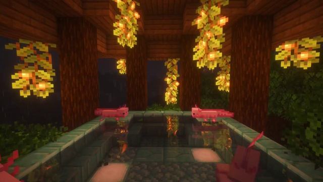 Время лечит, всё будет хорошо... (музыка Minecraft и дождь, вода)