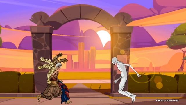 16 Asura’s Wrath Vs SCP 096  Drawing Cartoon 2