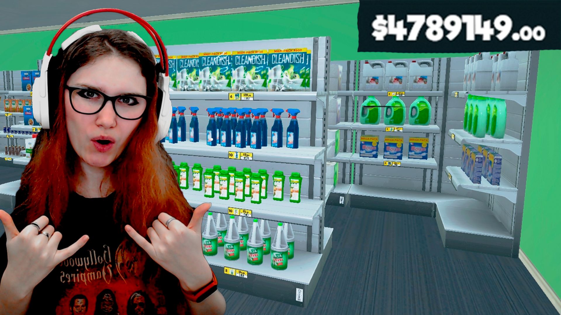 Чит коды на деньги ✮ Supermarket Simulator ✮ #45