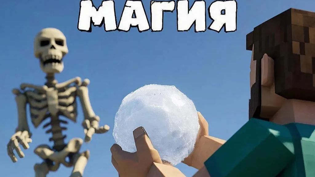 Обрёл магию в MINECRAFT
