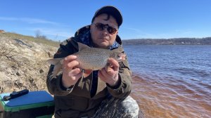 Плотва сегодня, густера завтра. Два дня с фидером на Волге в середине апреля.