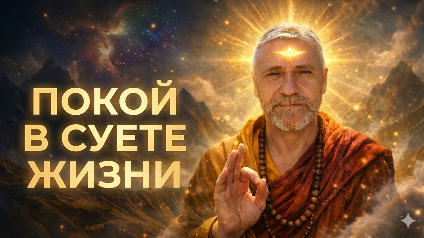 Как создать покой в суете жизни.