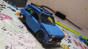 ваз 2121 из пластилина доделал