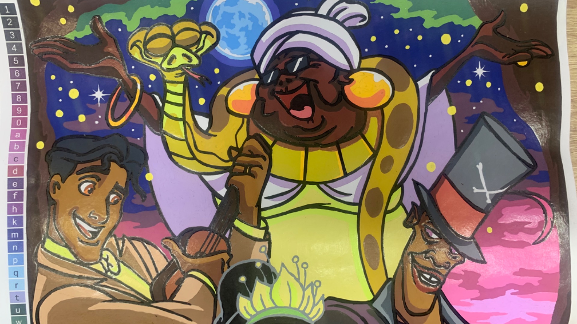 Челллендж «Посмотри и раскрась»