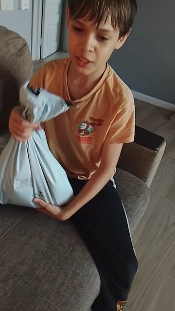 нерф райвал рыжик распаковка