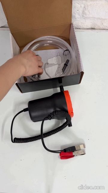 Насос для откачки масла из двигателя через щуп Gigant, длина шланга 1,5м, GRF-150