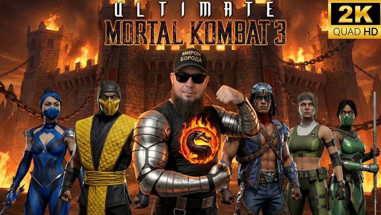 Ultimate Mortal Kombat 3 Arcade►Возращение кабанов►Играем Онлайн