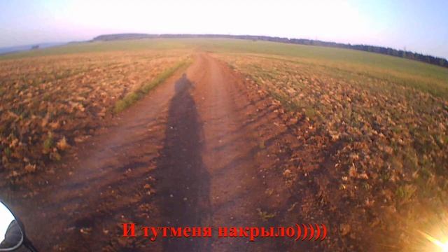 Одиночный поход  на мопеде М1нск к Белым скалам 3