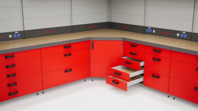 Видео обзор набор мебели для оснащения гаража KronVuz-KV-20003