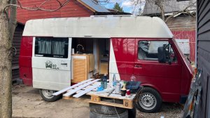 Автодом своими руками. 9 часть. Фольксваген LT 1. Водопровод, душевая кабина, обновление интерьера