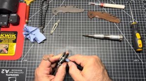 Замена накладки на легендарном ноже HINDERER Мастер Тано