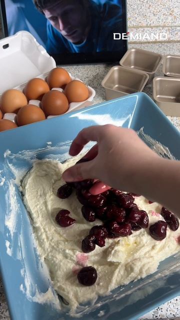 Чизкейк без муки в аэрогриле