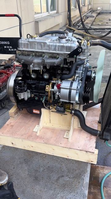 Дизельный двигатель 4JB1 проходит испытания