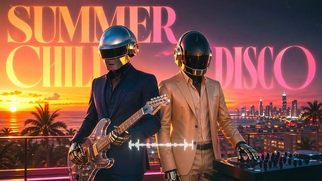DAFT PUNK INSPIRED CHILL DISCO – Sunset City Groove 🌇✨ Live Guitar & Night Drive Vibes-(1080p25)