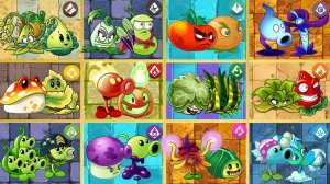Зомби против растений Plants vs Zombies ПвЗ Растения против Зомби-2 PvZ Fusion Битва прохождение