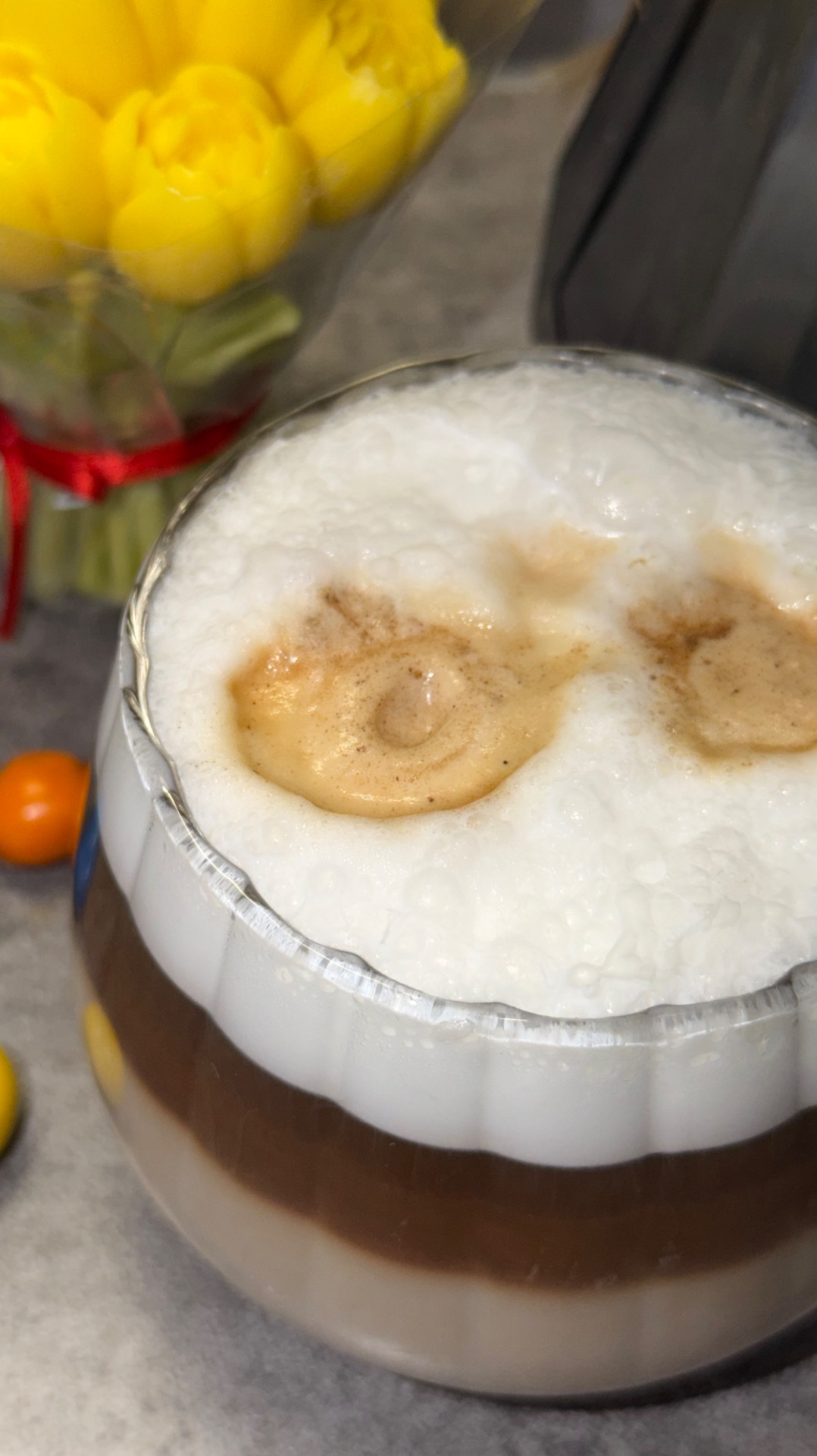 Попробуй радугу на вкус! Кофе с M&m’s💫☕️