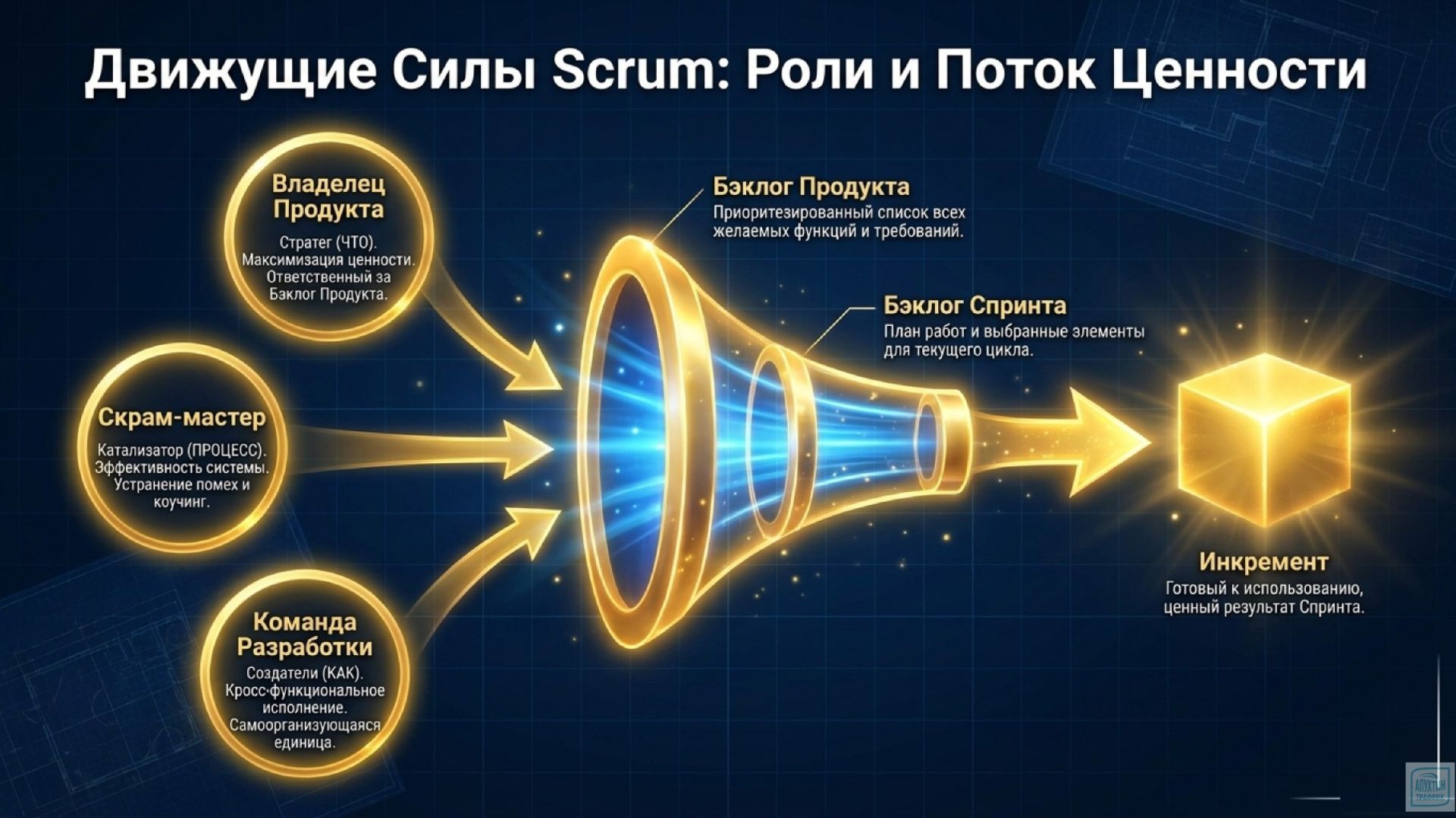 Как запустить Scrum в ритейле и производстве от формирования бэклога до анализа метрик эффективности