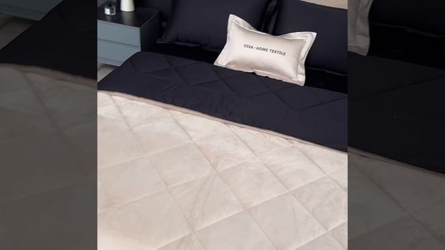 Комплект постельного белья с одеялом Сатин Вельвет Премиум «Вечерний покой»