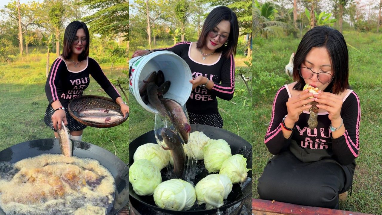 Потрясающий рецепт приготовления рыбы с капустой.