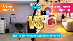 Третья часть. Свой салон vs известный бренд! Где на самом деле деньги в груминге