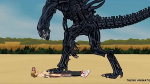 21 Chainsaw Man vs Fox Devil-Aki Hayakawa, Stranger Things, Megahorn, Siren Head, Alien. Animation