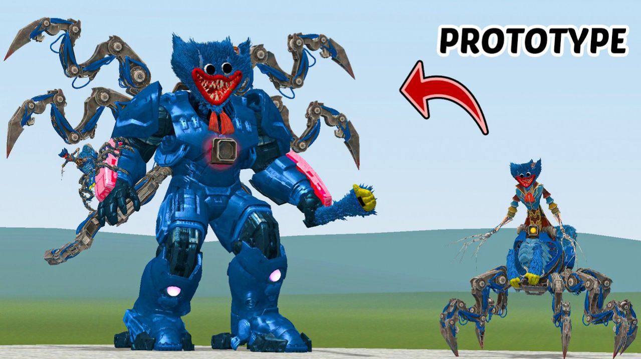 Эволюция Меха ПРОТОТИПА В Гаррис Мод